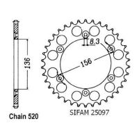 Rozeta pro Beta – Gas Gas – Husqvarna25097CZ50